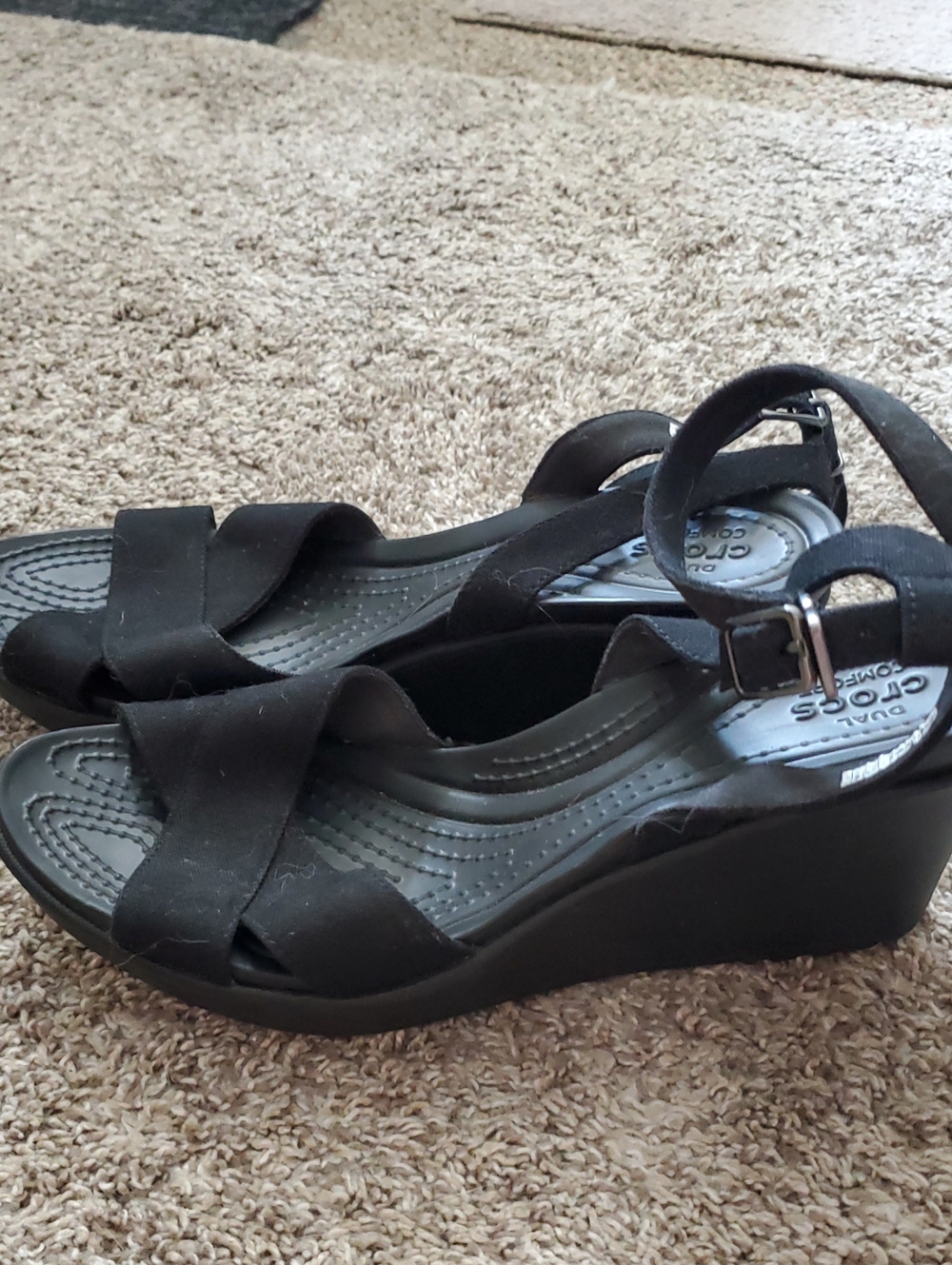 Wedge Sandals with Ankle Strap